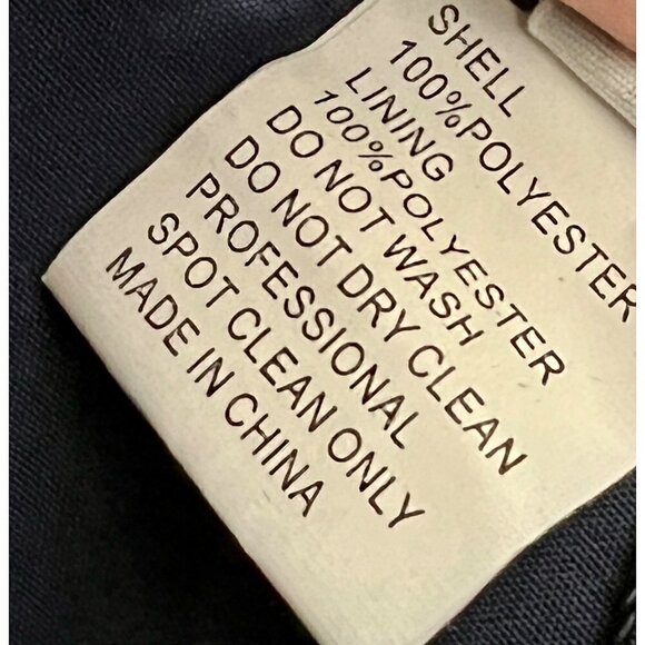 New LA FEMME Sparkle Lace Trumpet Gown Navy Size 4, Special Occasion MSRP $608 - Picture 12 of 12